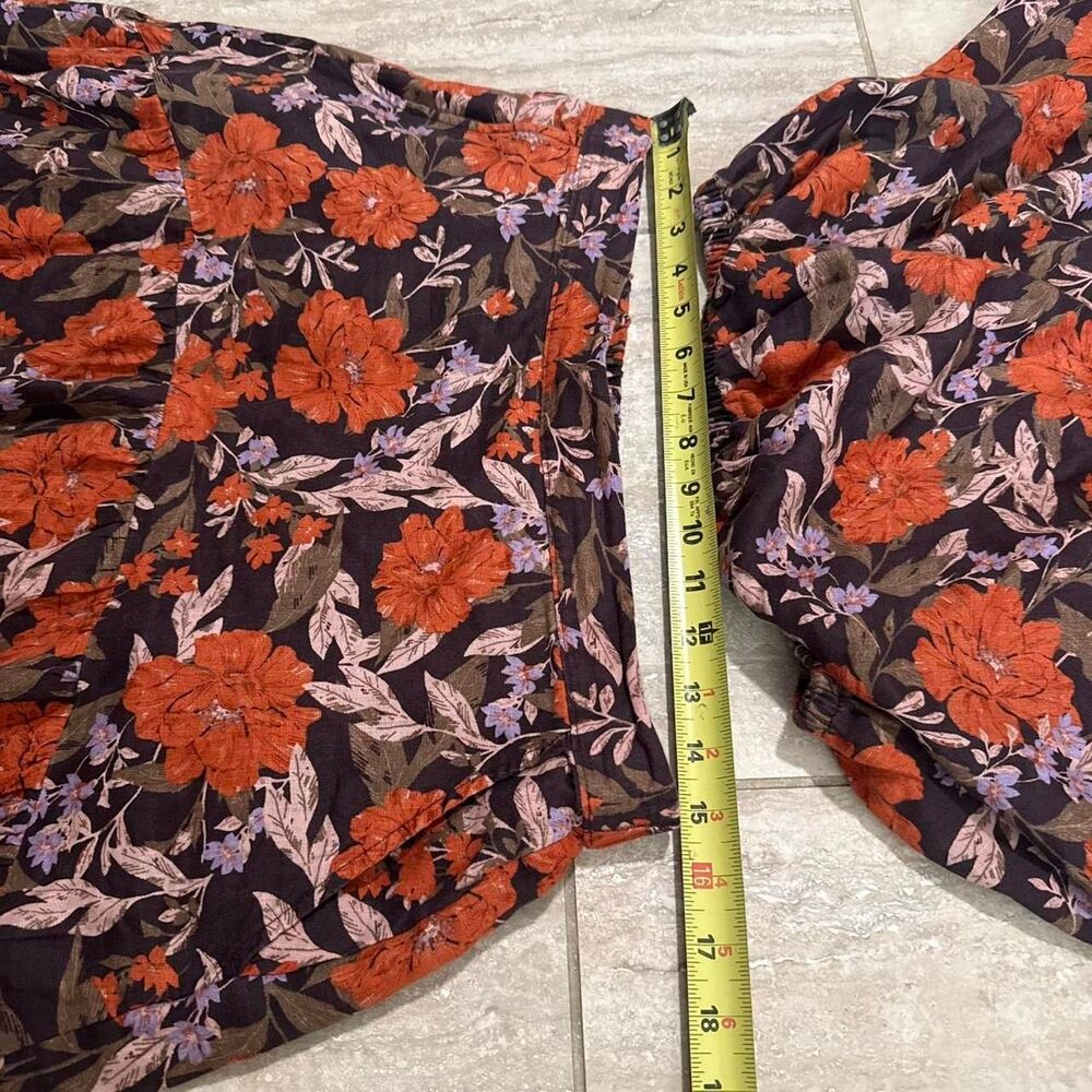 Haute Hippie 100% Linen boho resort cottage Skirt Crop Top Set Sz M maxi midi - Picture 6 of 8